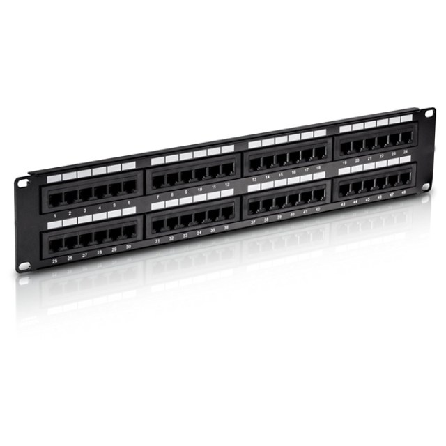 Patch Panel 48 Θέσεων CAT 6