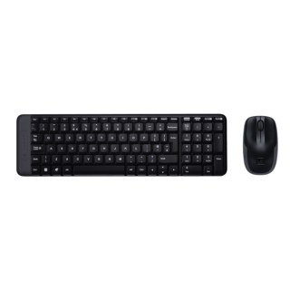 Σετ ασύρματο πληκτρολόγιο ποντίκι Logitech MK220 black