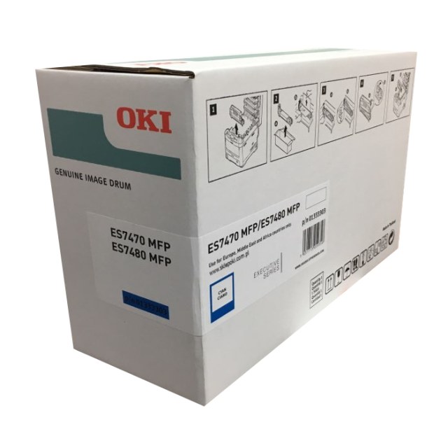 Drum Για Πολυμηχανήματα OKI ES7470 MFP/ES7480 MFP CYAN 30000 Σελίδες