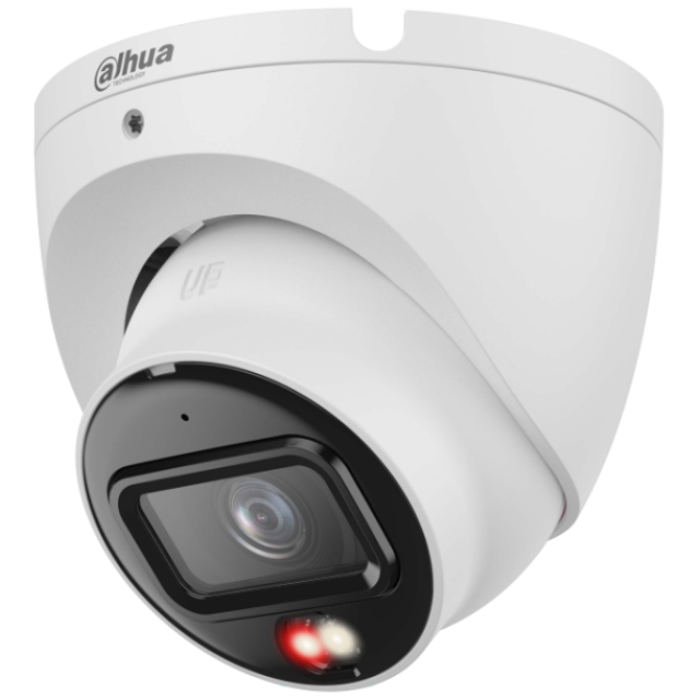 Dahua IPC-HDW1639T-A-IL-0280B-S6 IP Κάμερα Παρακολούθησης Full HD+ 6MP Αδιάβροχη με Μικρόφωνο και Φακό 2.8mm