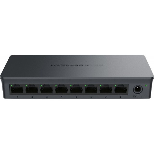 Grandstream GWN7701 8-Port Gigabit Unmanaged Network Switch
