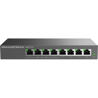 Grandstream GWN7701P, 8-Port Gigabit Unmanaged PoE Switch with 4-Port PoE+