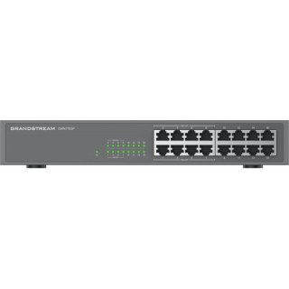 Grandstream GWN7702P, 16-Port Gigabit Unmanaged PoE Switch with 8-Port PoE+