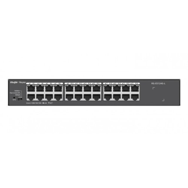 Ruijie-Reyee RG-ES124G-L 24-Port Gigabit Unmanaged Switch