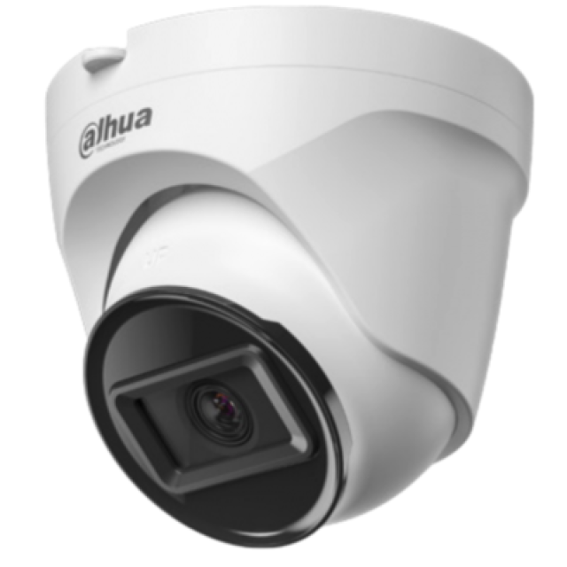 Dahua IPC-T1E20-A-0280B IP Κάμερα Παρακολούθησης Full HD 1080p Αδιάβροχη με Μικρόφωνο και Φακό 2.8mm
